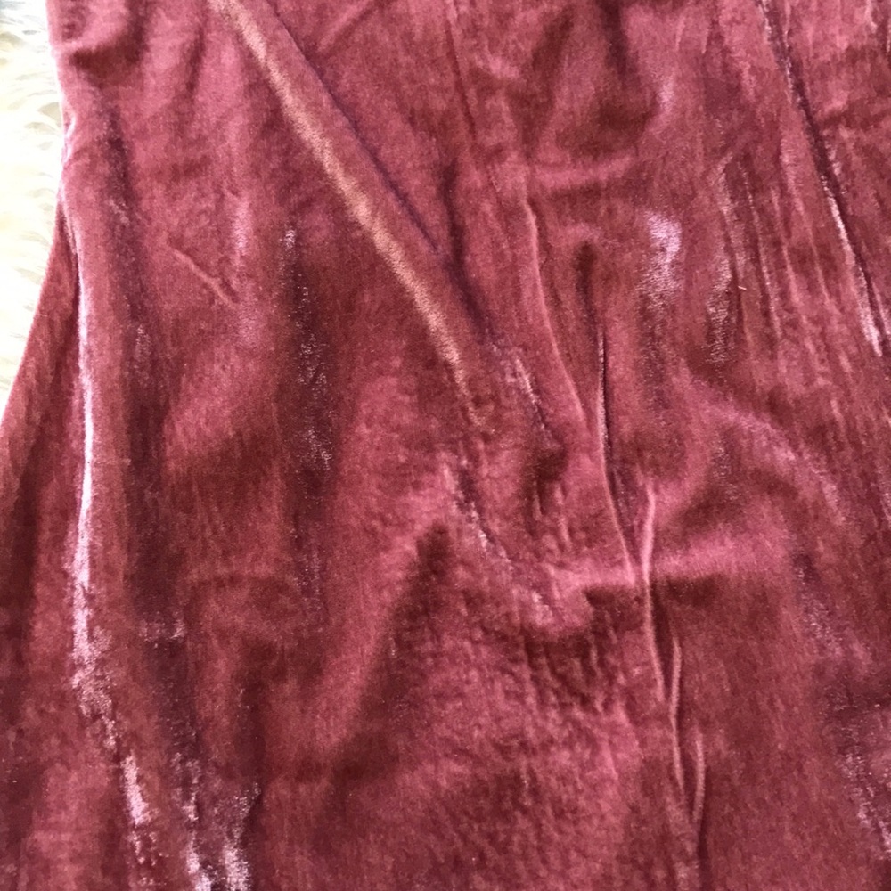 Breanne pink velvet bodycon dress - Picture 4 of 8